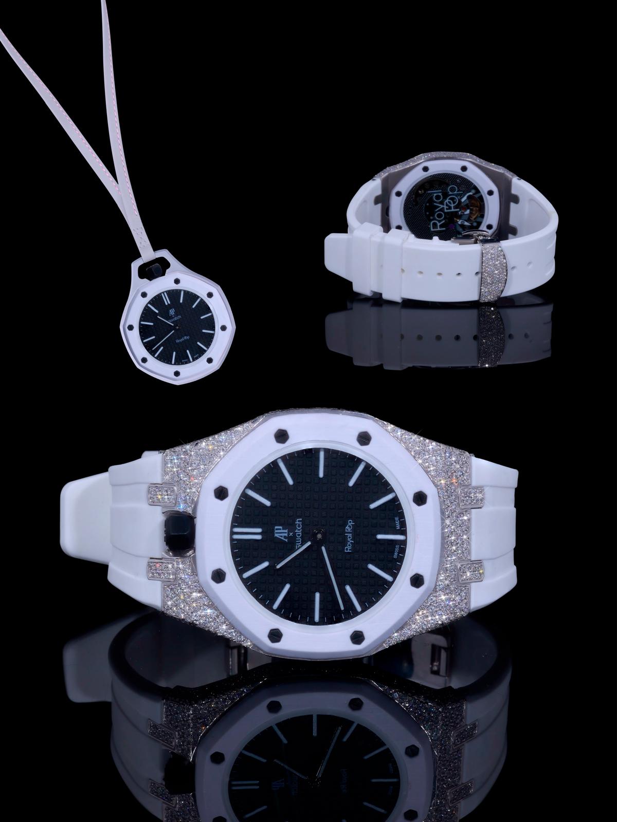 AP x Swatch Royal Pop Lab Diamond with Band Watch - Elite Jewelers-Luxury Watch