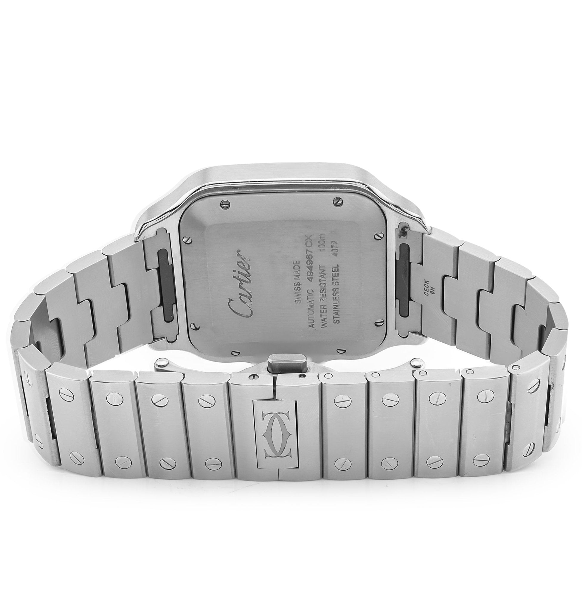 Cartier Santos 40MM 2023 All original Box and Papers - Elite Jewelers - Luxury Watch