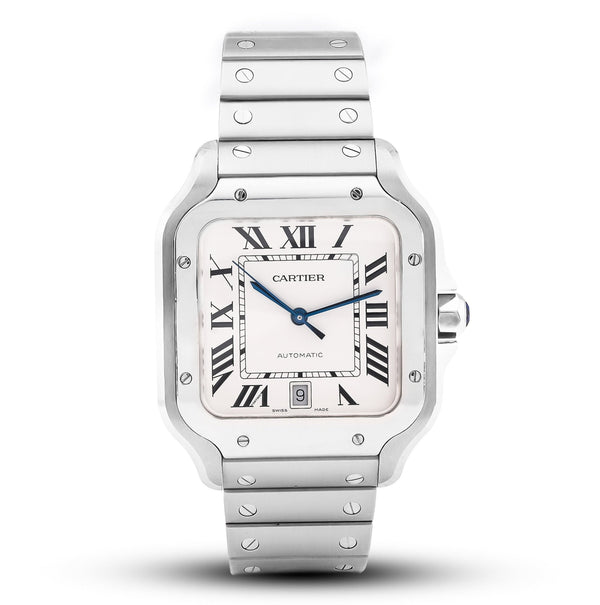 Cartier Santos 40MM 2023 All original Box and Papers - Elite Jewelers - Luxury Watch