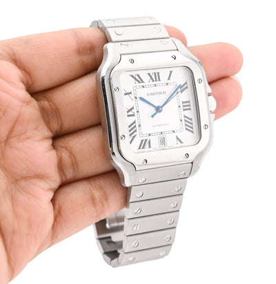 Cartier Santos 40MM 2023 All original Box and Papers - Elite Jewelers - Luxury Watch