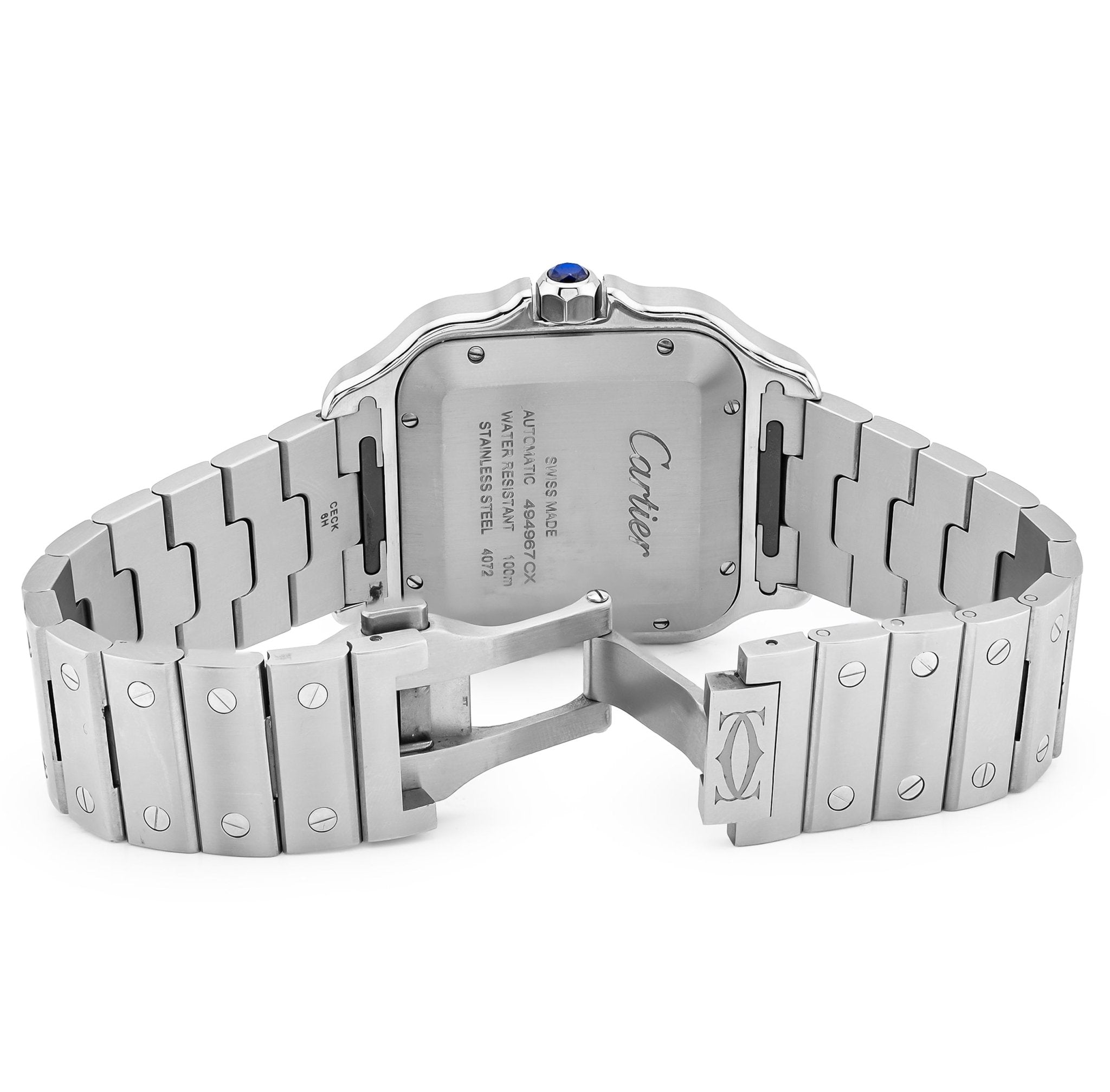 Cartier Santos 40MM 2023 All original Box and Papers - Elite Jewelers - Luxury Watch