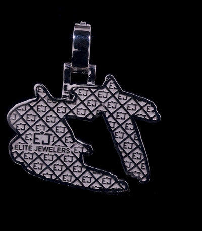 Custom Diamond Initials Pendant (TB) - Elite Jewelers - Custom Jewelry