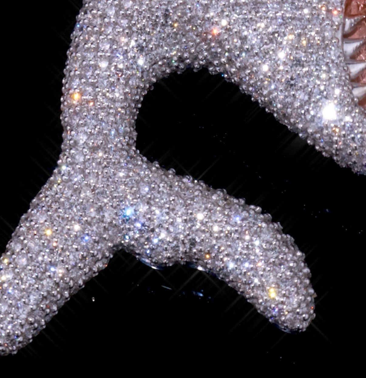Custom Diamond Shark Pendant - Elite Jewelers - Custom Jewelry