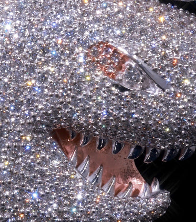 Custom Diamond Shark Pendant - Elite Jewelers - Custom Jewelry