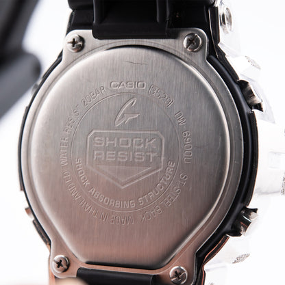 G-Shock DW-6900 Custom Iced-Out with 4.60 CTW Diamonds