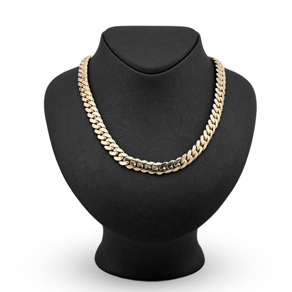 For Mens 10MM Real 10k Yellow Gold Cuban Chain 150grams 22 Inch Necklace - Elite Jewelers - Necklaces & Chains