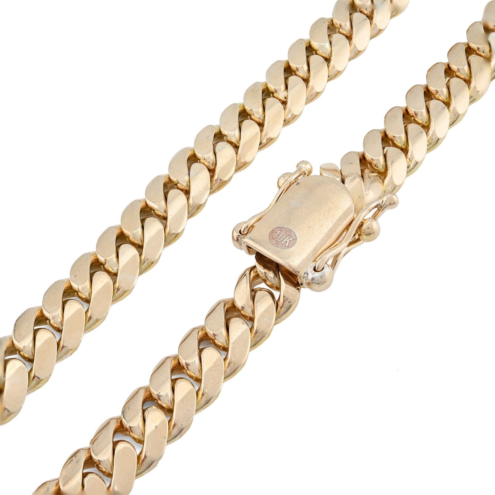 For Mens 10MM Real 10k Yellow Gold Cuban Chain 150grams 22 Inch Necklace - Elite Jewelers - Necklaces & Chains