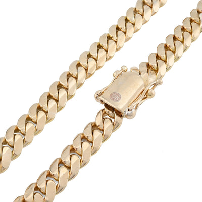 For Mens 10MM Real 10k Yellow Gold Cuban Chain 150grams 22 Inch Necklace - Elite Jewelers - Necklaces & Chains