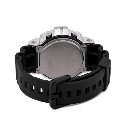 G-Shock DW-6900 3.5CT Natural Diamond White Chrome Heart Cross Watch - Elite Jewelers-Luxury Watch