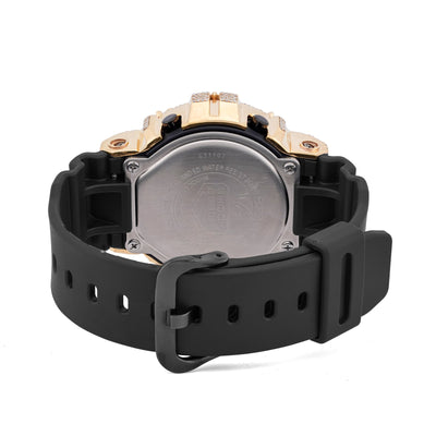 G-Shock DW-6900 3.5CT Natural Diamond Yellow Chrome Heart Cross Watch - Elite Jewelers-Luxury Watch