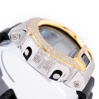 G - Shock DW - 6900 Custom Iced - Out with 4.60 CTW Diamonds - Elite Jewelers - Luxury Watch
