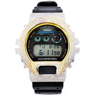 G - Shock DW - 6900 Custom Iced - Out with 4.60 CTW Diamonds - Elite Jewelers - Luxury Watch