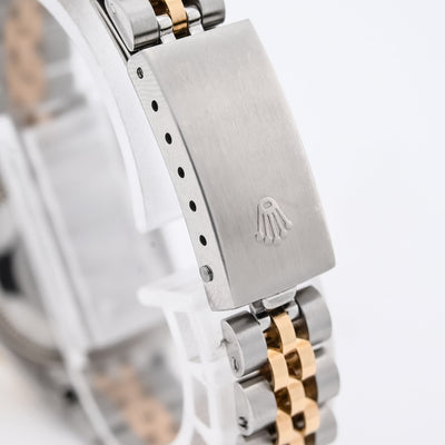 Rolex 26MM Datejust 1.25 CT Natural Diamond Bezel/Dial MOP Face 2 Tone Jubilee Band Watch - Elite Jewelers - Luxury Watch
