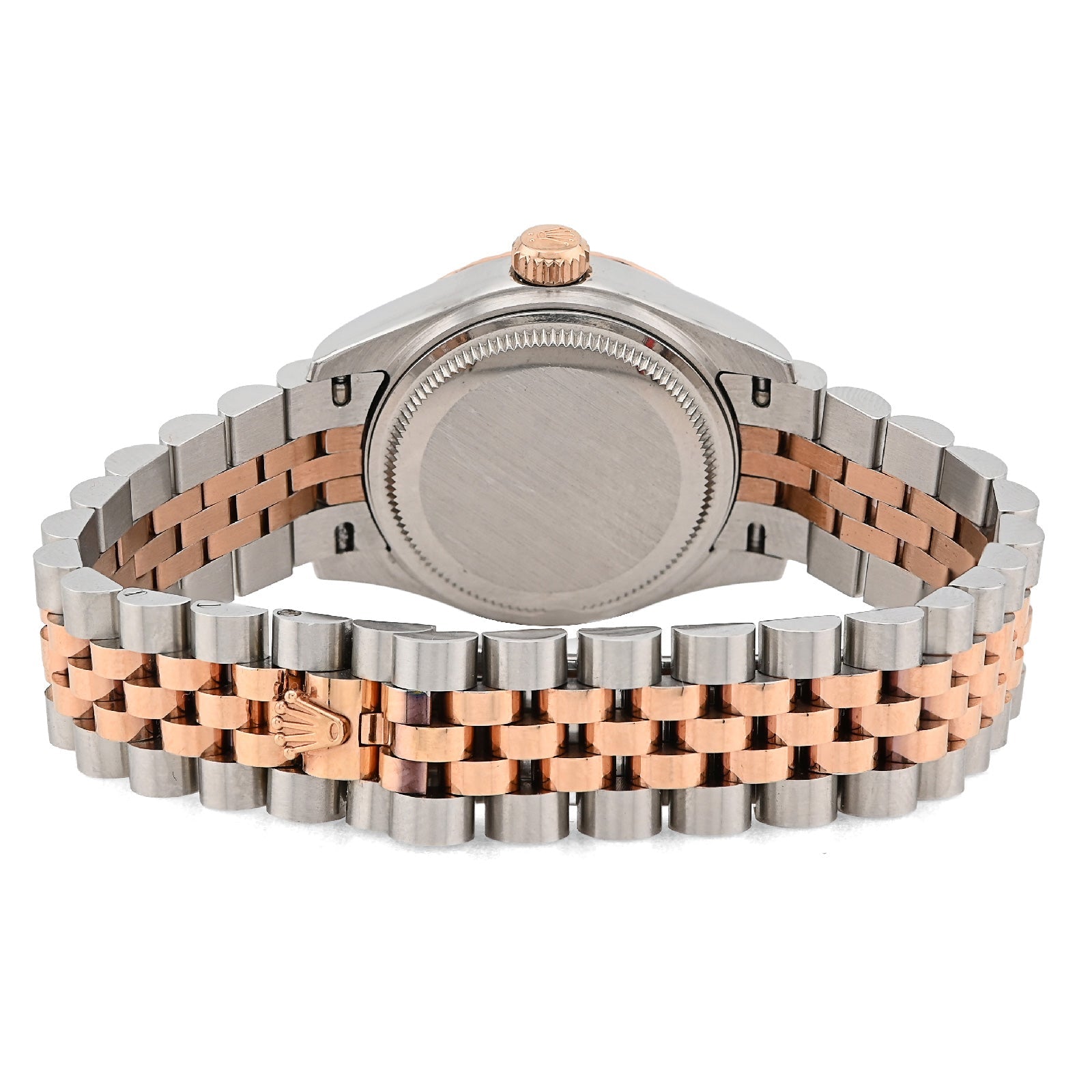 Rolex 28MM Datejust 1CT Natural Diamond Dial/Bezel MOP Face 2 Tone Rose Hidden Clasp Jubilee Watch - Elite Jewelers - Luxury Watch