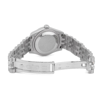 Rolex 31MM Datejust All white Diamond Bezel/Dial White MOP Face Jubilee Band Watch - Elite Jewelers-Luxury Watch