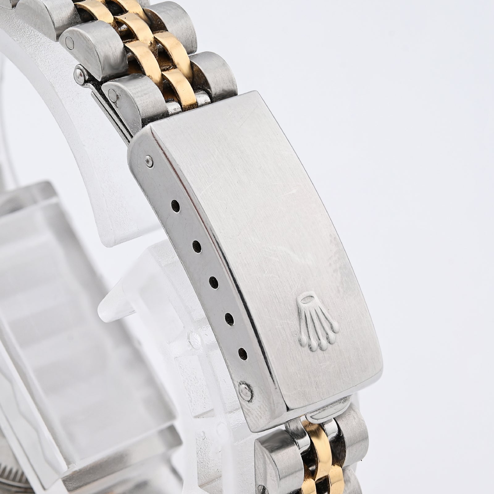 Rolex 31MM Datejust Two Tone 18k Gold & SS Fluted Bezel Champagne Face 68273 Watch - Elite Jewelers - Luxury Watch