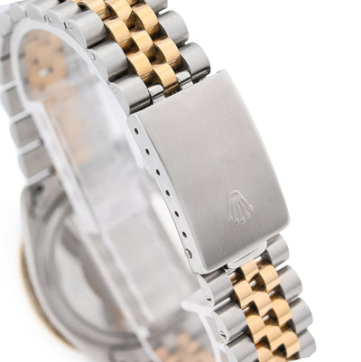 Rolex 36MM Datejust 2.5CTW Natural Diamond Bezel and Dial MOP Face 2 Tone Jubilee Band Watch - Elite Jewelers - Luxury Watch