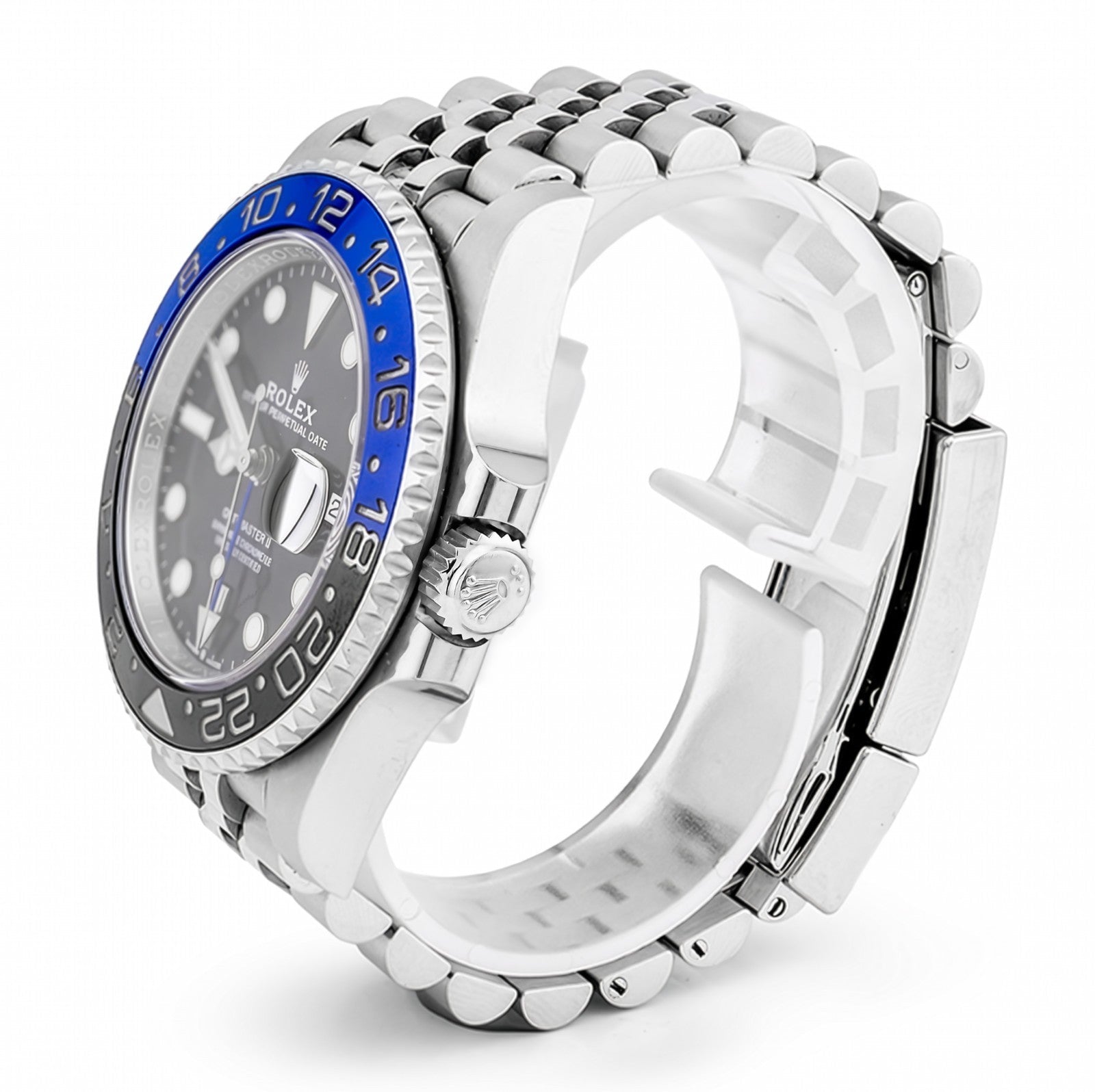 Rolex 40MM GMT - Master II BATGIRL 126710BLNR Jubilee 2022 FULL SET Box/Papers - Elite Jewelers - Luxury Watch