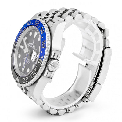 Rolex 40MM GMT - Master II BATGIRL 126710BLNR Jubilee 2022 FULL SET Box/Papers - Elite Jewelers - Luxury Watch
