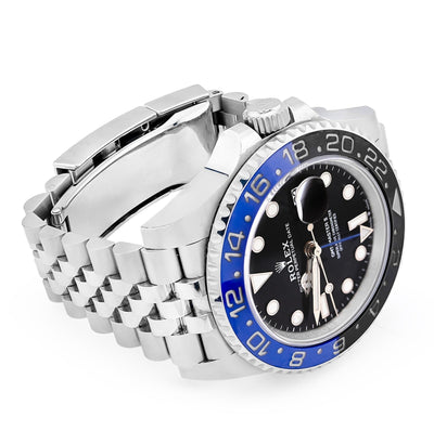 Rolex 40MM GMT - Master II BATGIRL 126710BLNR Jubilee 2022 FULL SET Box/Papers - Elite Jewelers - Luxury Watch