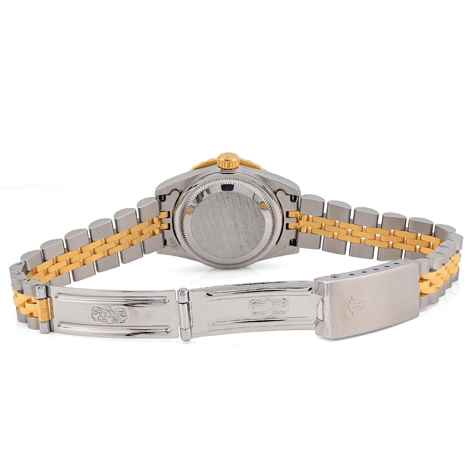 Rolex Datejust 26MM 1.5CT Green Face Natural Diamond Dial/Bezel Two Tone Jubilee Women Watch - Elite Jewelers - Luxury Watch