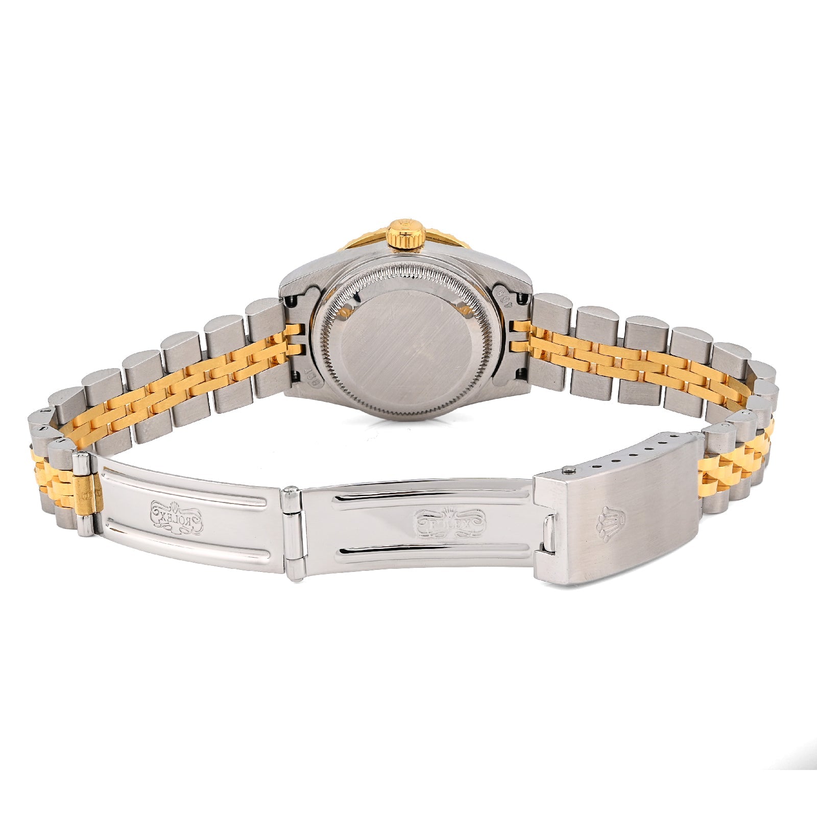 Rolex Datejust 26MM 1.5CT Natural Diamond Bezel/Dial Pink MOP Face Two Tone Jubilee Women Watch - Elite Jewelers - Luxury Watch