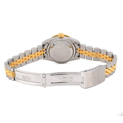Rolex Datejust 26MM 1.5CT Natural Diamond Bezel/Dial Pink MOP Face Two Tone Jubilee Women Watch - Elite Jewelers - Luxury Watch