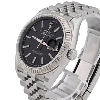 Rolex Datejust 36MM 18K White Gold & Oystersteel Jubilee Band 2020 Box/Papers Watch 126234 - Elite Jewelers - Luxury Watch