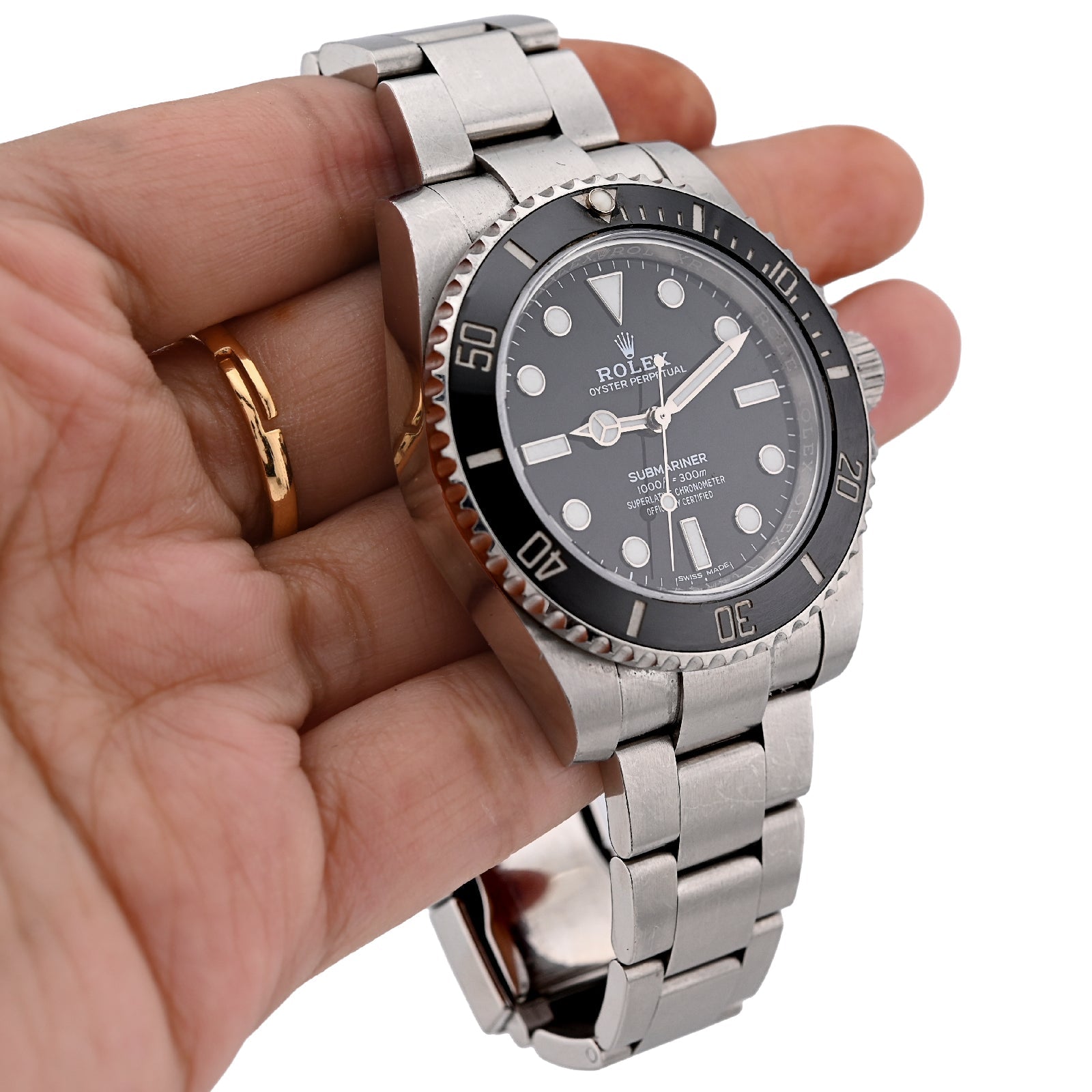 Rolex Submariner 40MM Black Face No Date Men Watch 124060 - Elite Jewelers - Luxury Watch