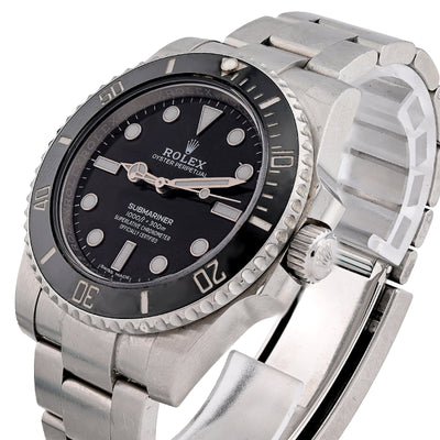Rolex Submariner 40MM Black Face No Date Men Watch 124060 - Elite Jewelers - Luxury Watch