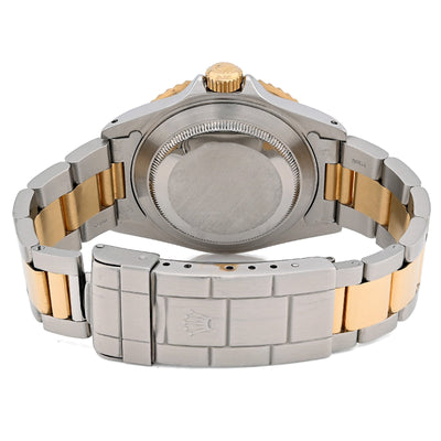 Rolex Submariner 40MM Two Tone 18K Gold & Steel Black Dial & Face 16613 Watch - Elite Jewelers - Luxury Watch