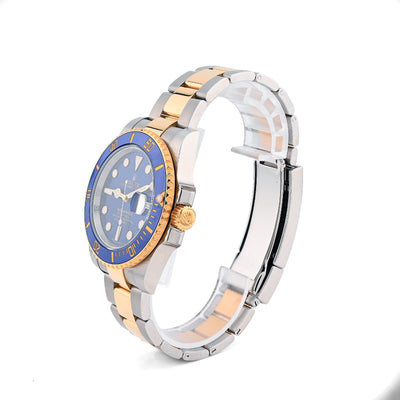 Rolex Submariner SS/18k Gold Oyster Bluesy Diver Men Watch 116613LB BOX/PAPER - Elite Jewelers - Luxury Watch